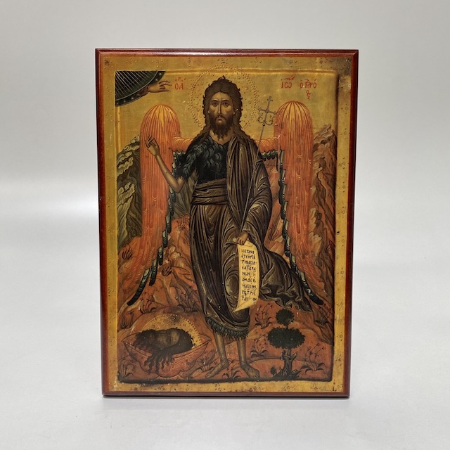 ARTWORK, Religious Plaque - Catholic Saint